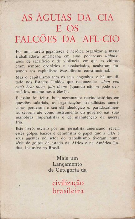A CIA e o Movimento Operário Americano