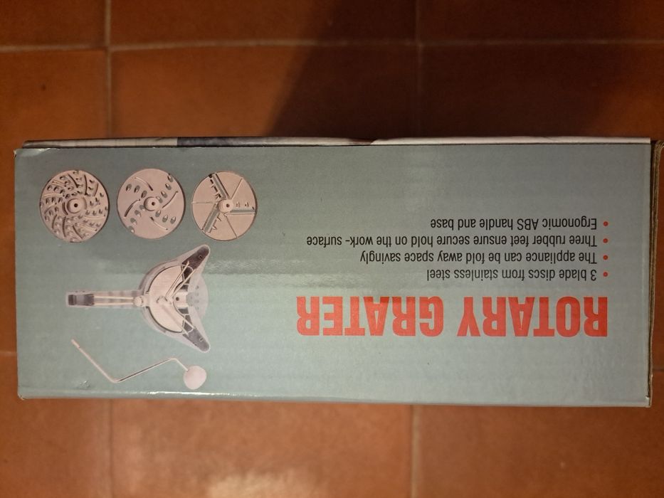 [NOVO] Ralador manual (Legumes etc)