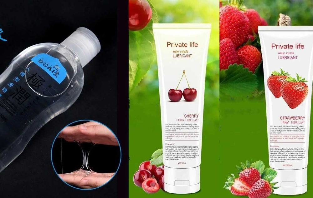 Лубрикант смазка DUAI анальная интим гель мастило анальне не псує одяг