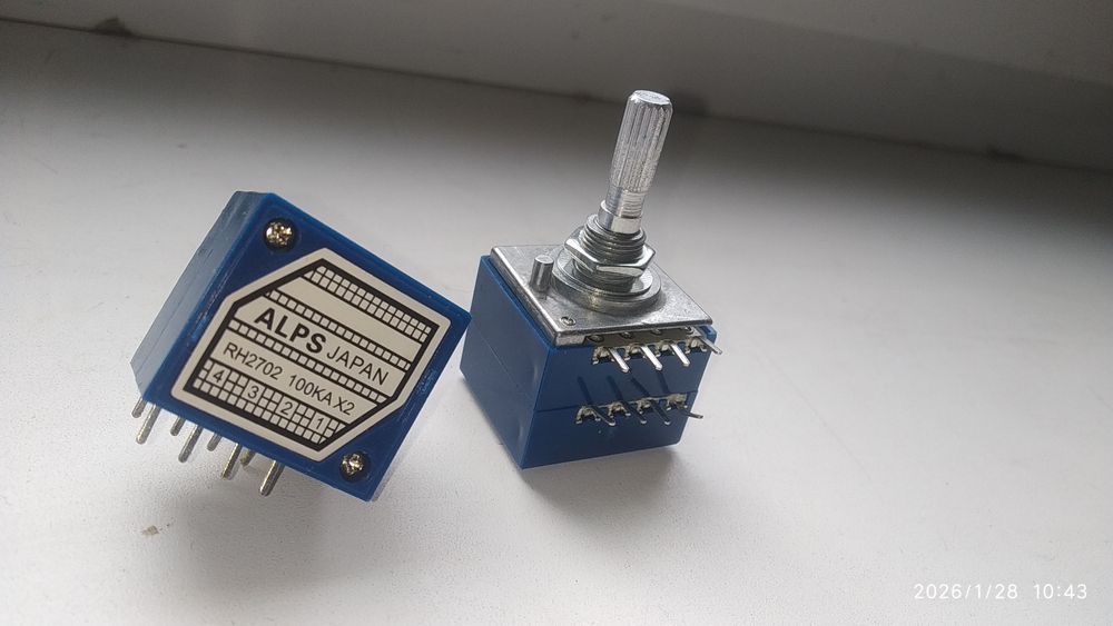 Потенциометр Alps 100.250 ком