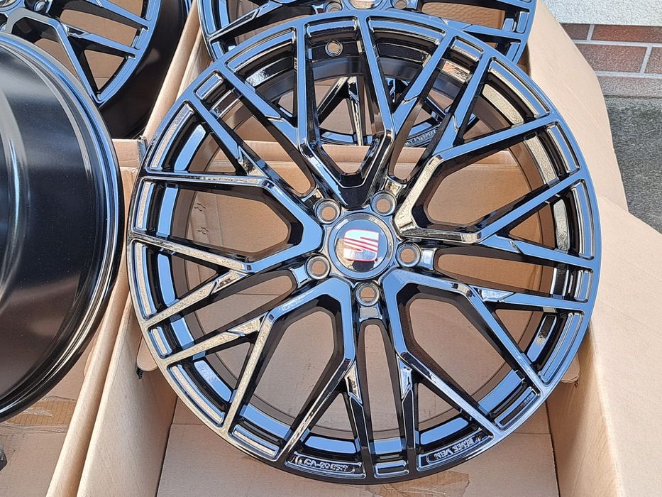 Alufelgi SEAT 17" 5x100 Arona Ibiza Leon Toledo Cordoba CA20 BLACK