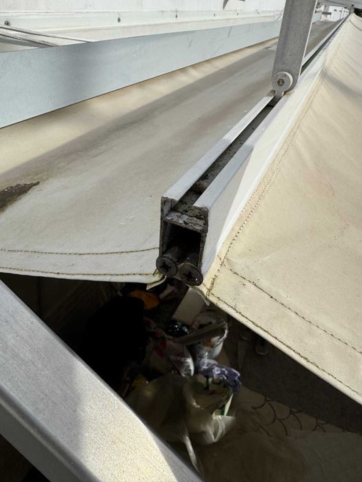 Cobertura exterior toldo