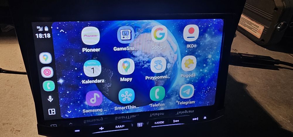 Pioneer Avic-F88dab+ 7 cali 2 din Android Auto  Carplay  bezprzewodowe