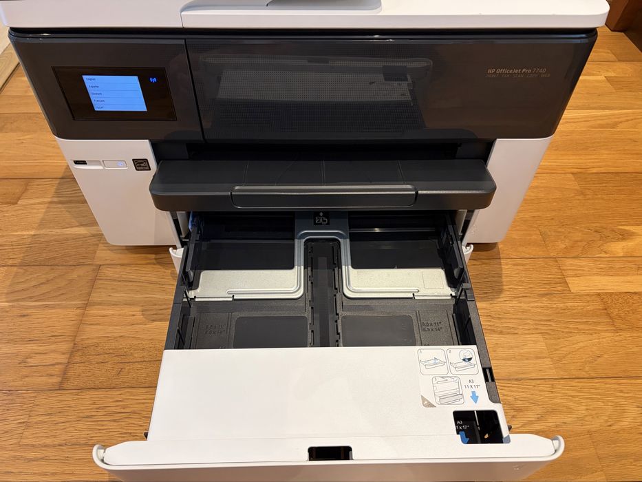 HP OfficeJet Pro 7740 (Imprime e Digitaliza A3) - Como Nova