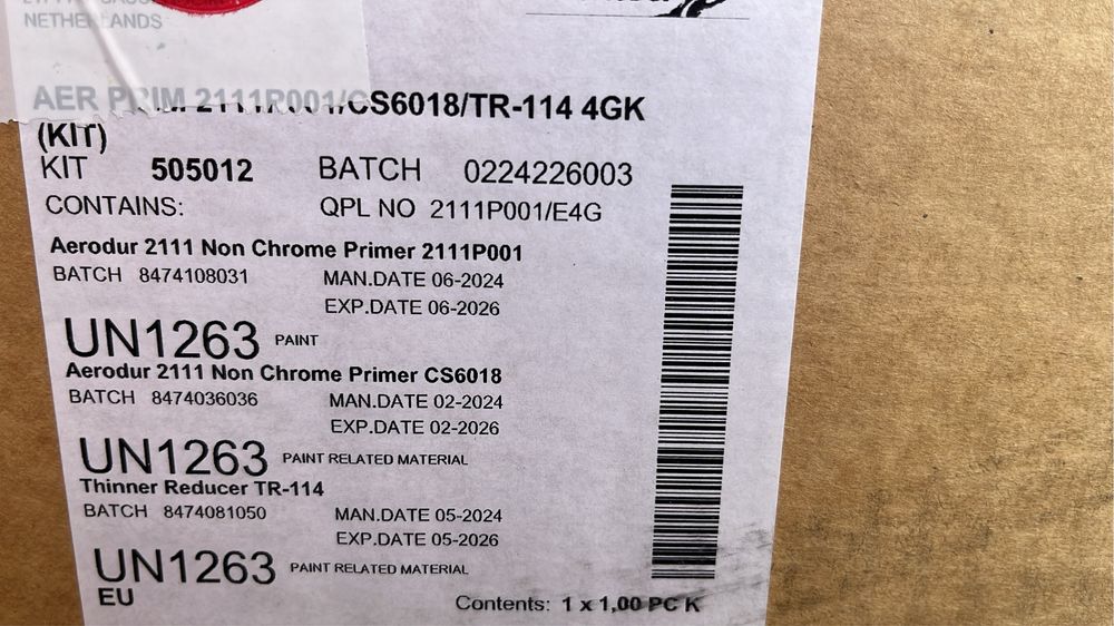 Vendo Primario epoxy