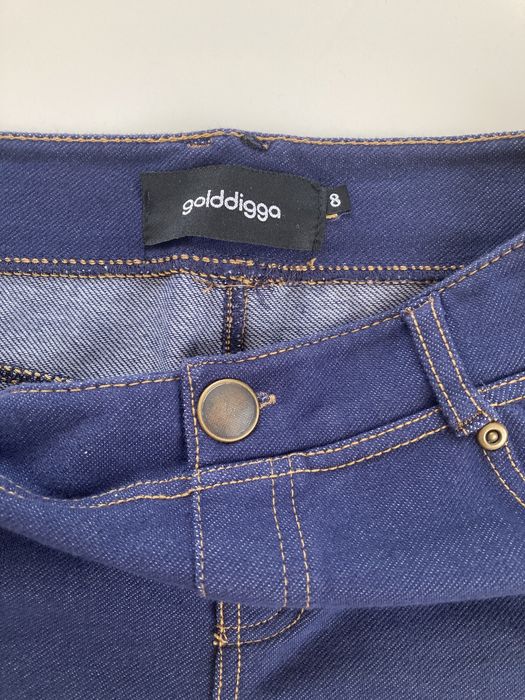Spodenki bawełniane jeansowe 36 S