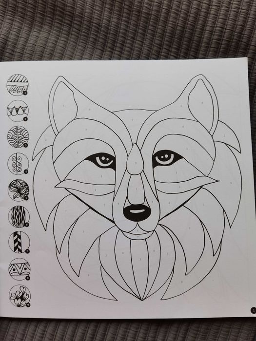 Kolorowanka Tangle by number
