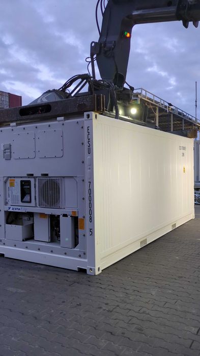 Kontener chłodniczy chłodnia 20'RF 2025 - Gdańsk