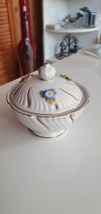 Porcelanowa Cukiernica zdobiona Super Okazja