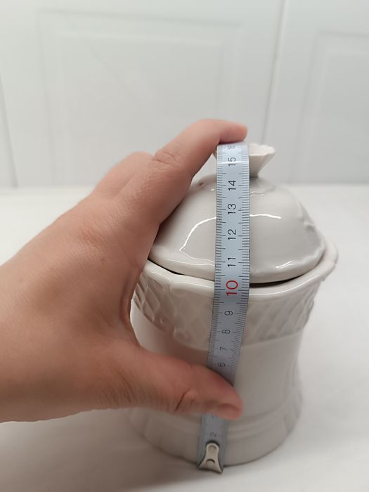Pote Biscoiteira de Porcelana 15 cm