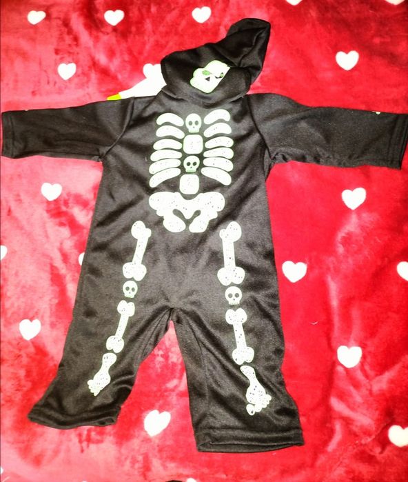 Halloween body rampers strój przebranie 62 68