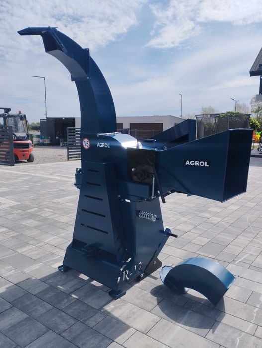 Rębak bębnowy Denis R-12  do gałęzi 12 cm wysyłka półautomat Nowy