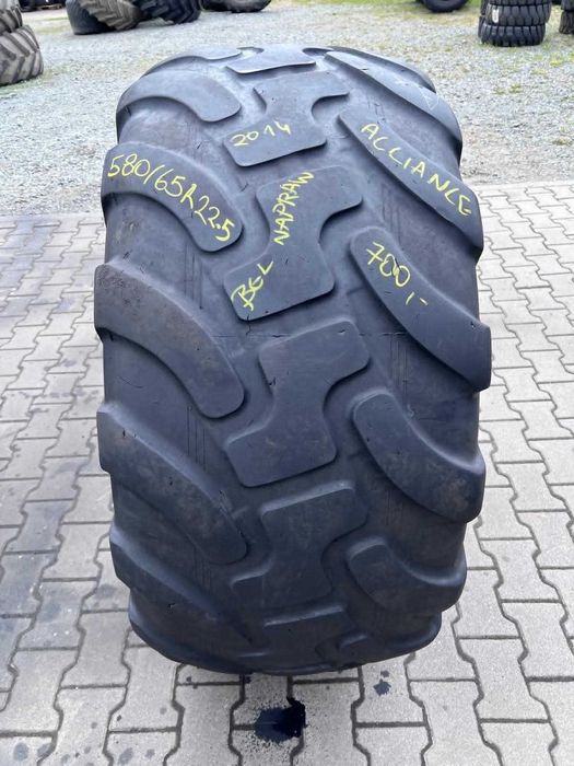 1x 580/65R22,5 Alliance Flotation Radial