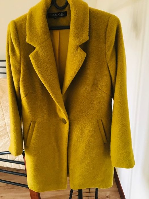 Musztardowy plaszcz Top Secret