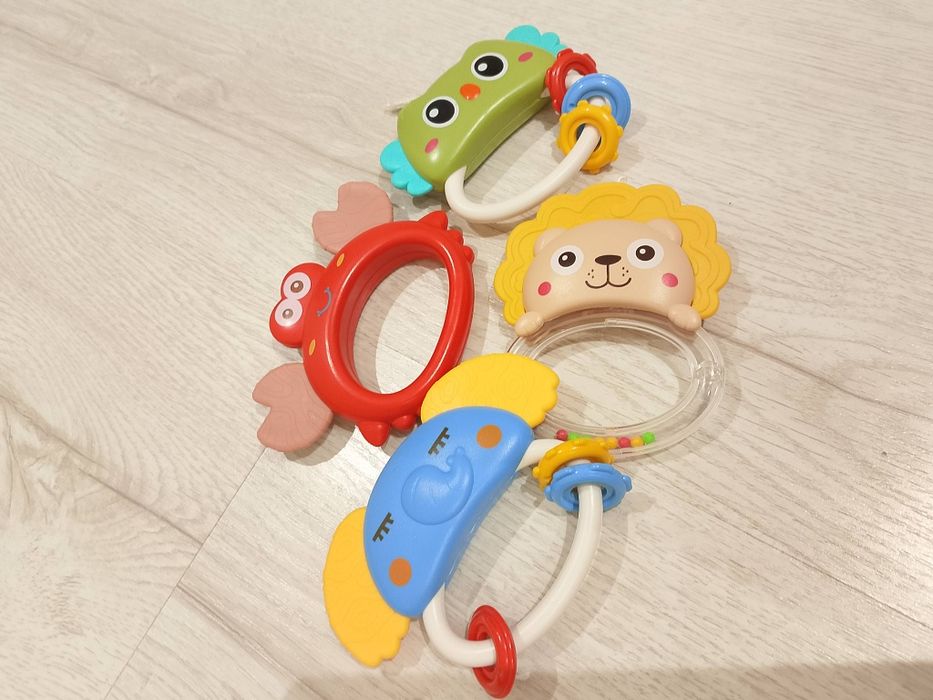 Gryzaki grzechotki zabawki dla niemowlaka