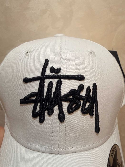 Кепка Stussy Стуссі Біла Нова Унісекс