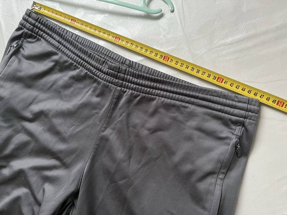 Adidas spodnie sportowe dres szare logo XL/2XL