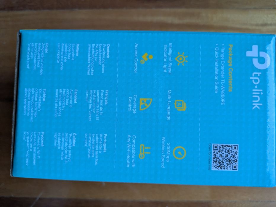 Vendo extensor repetidor Wi-fi TP-LINK