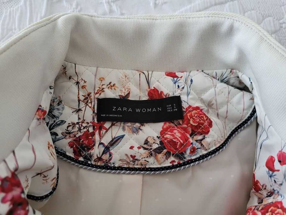 Casaco acolchoado Zara novo
