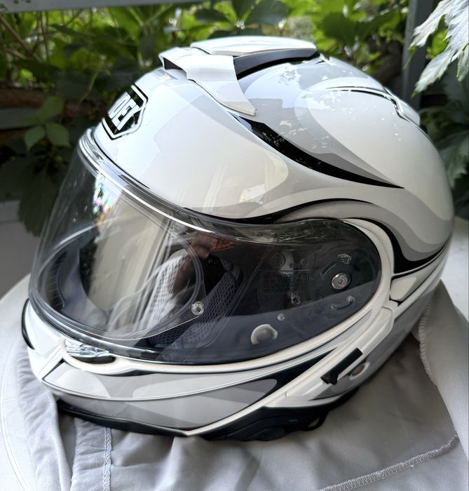 Kask szczękowy Shoei Neotec II rozmiar L + Sena SRL2 Mesh + nowy wizjer CNS-3 z pinockiem