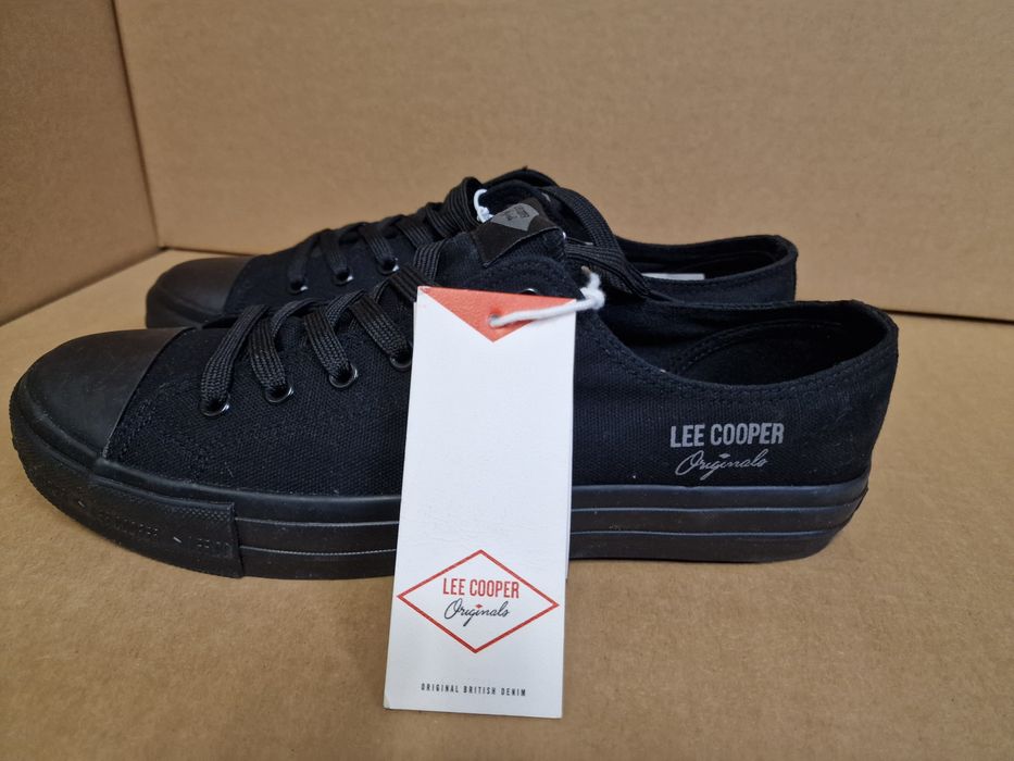 Buty,trampki Lee Cooper czarne, rozm.43 Nowe