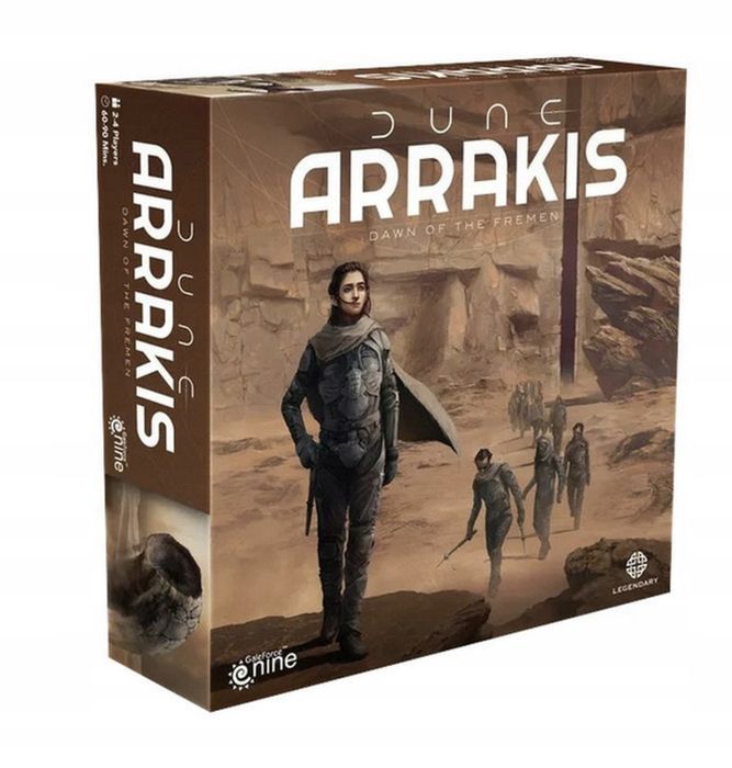 Gra planszowa Diuna Arrakis Dawn of the Fremen Planszówka Strategiczna