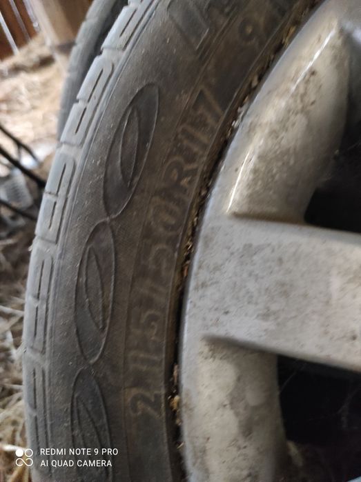 Koła Nissan z oponami 215/50r17