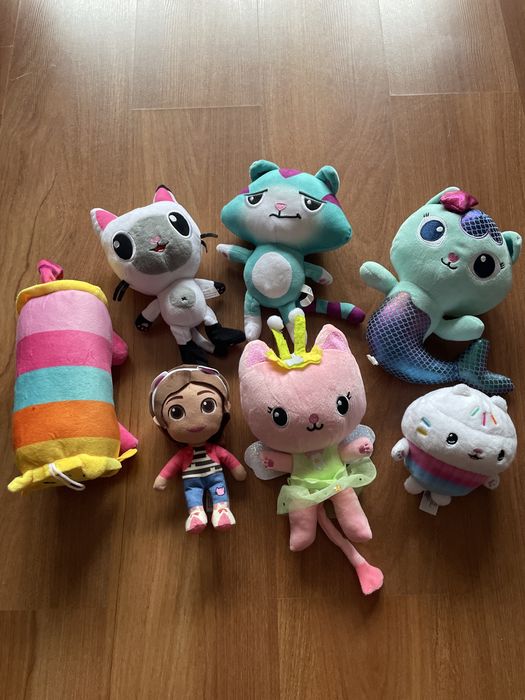 Maskotki Koci Domek Gabi komplet 7 sztuk!