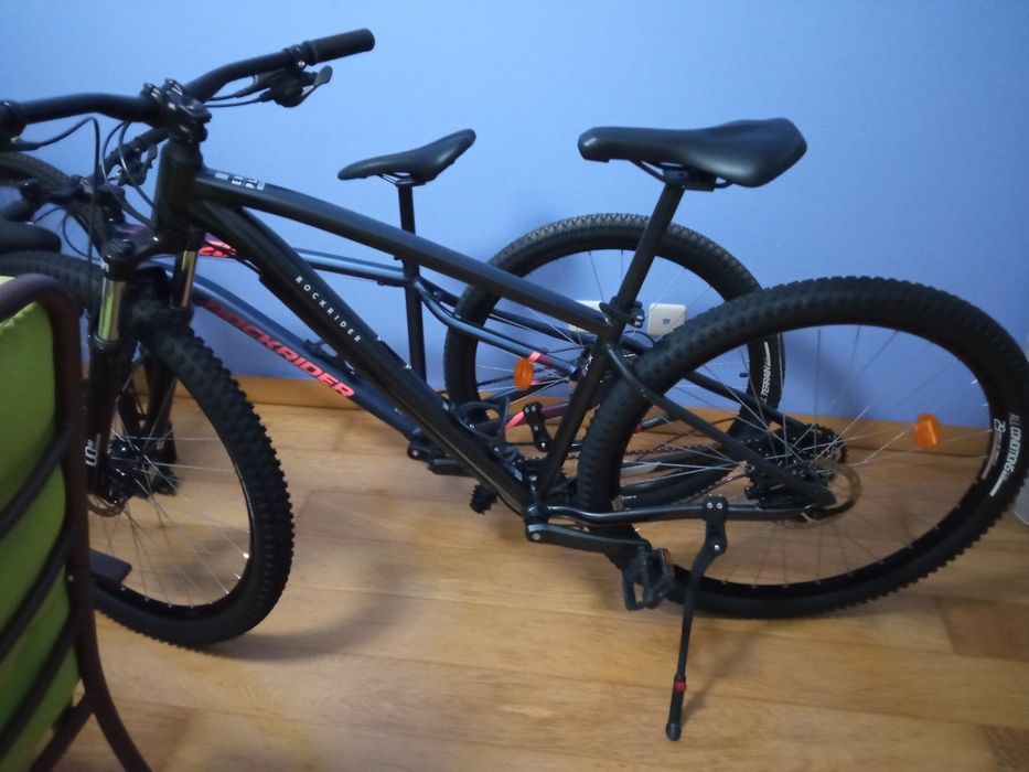 Bicicleta Rockrider ST 120 nova e Rockrider Explor 500