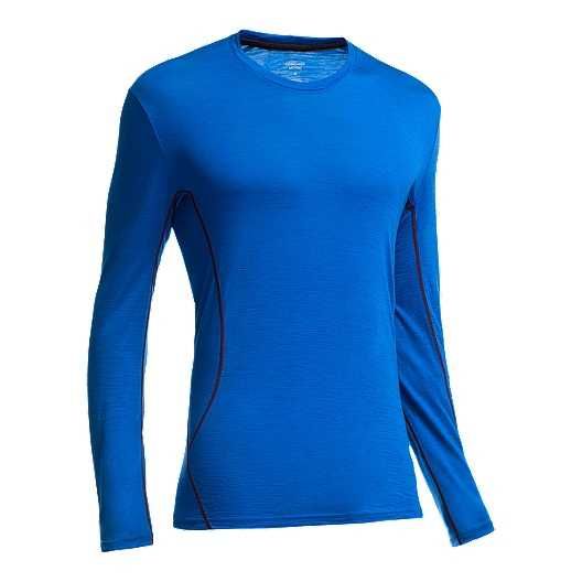 ICEBREAKER / Merino Футболка Для Спорта Синяя С Длинным Рукавом / L
