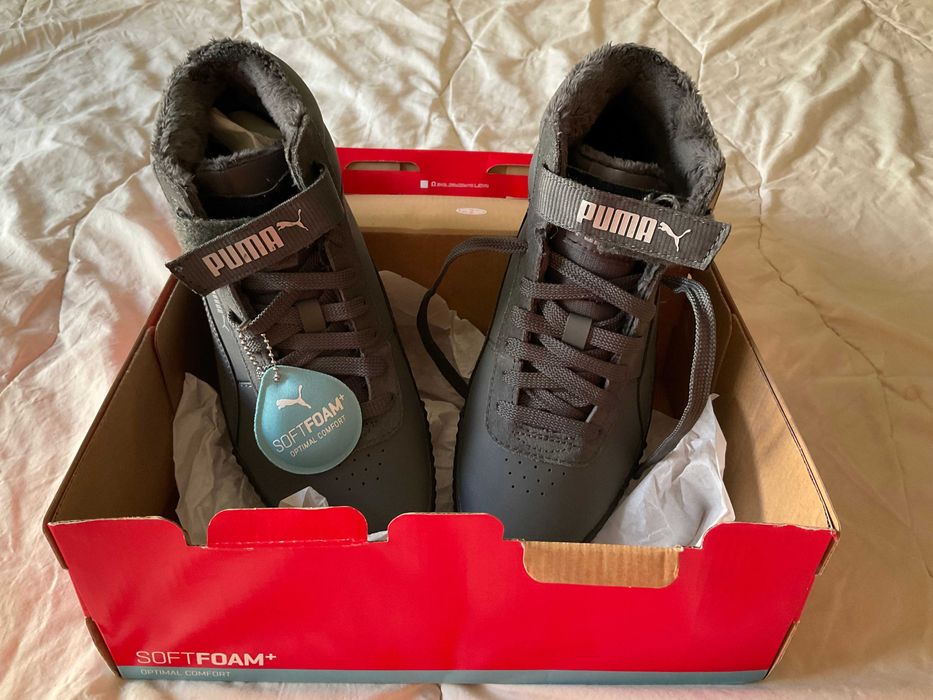 Saldo Pre-Inverno! Puma Botas de Senhora - Tamanho 38 - Novo Em Folha!