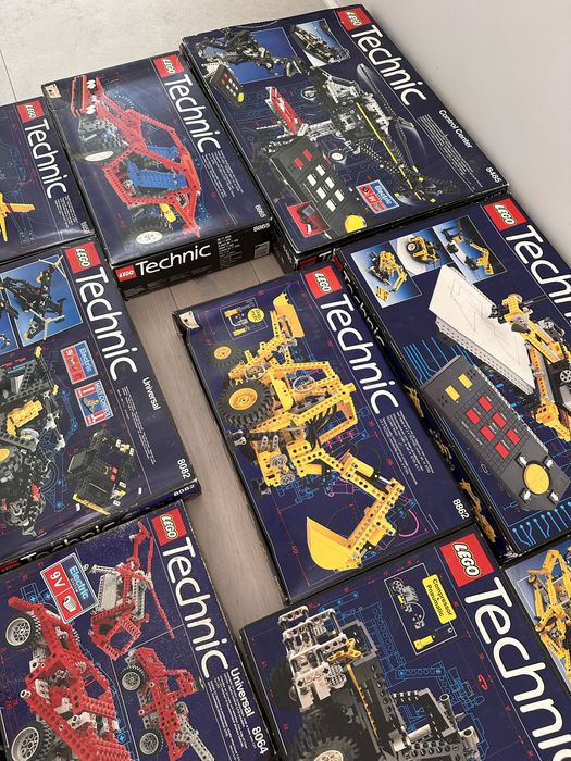 LEGO Technic 8868 8485 8043 8040 8277 kolekcja 47zestawów vintage  + gratisy