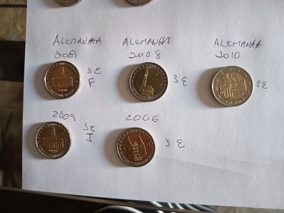 Moedas de dois euros de coleção