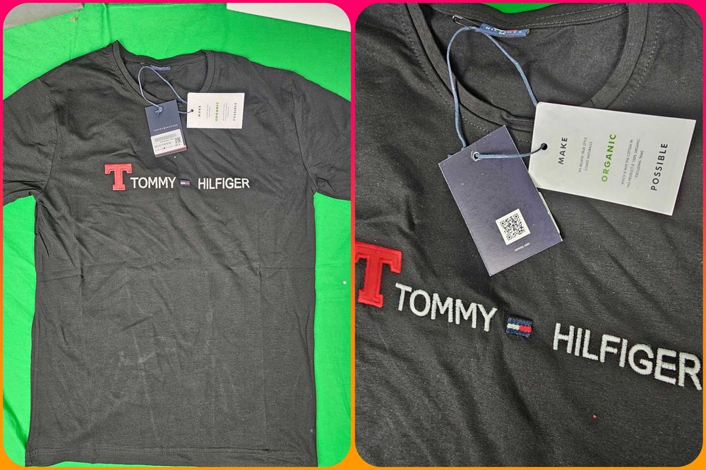 Koszulki shirt louis vuitton męskie koszulka tommy męska icon Rozne OUTLET
