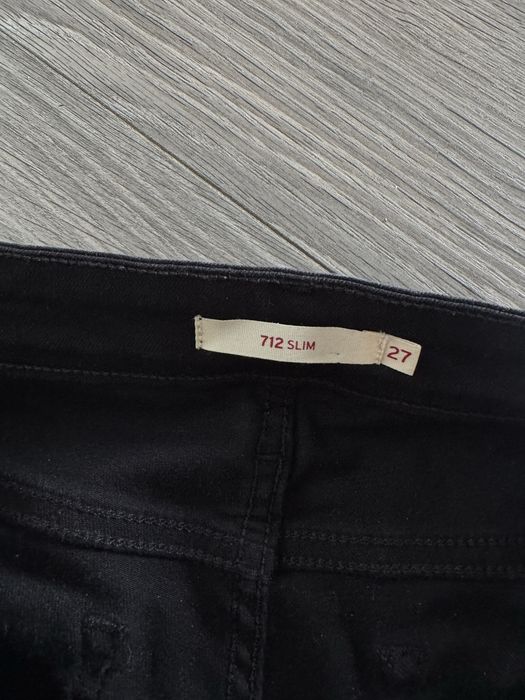 Spodnie jeans Levis 712 Slim W27 L34