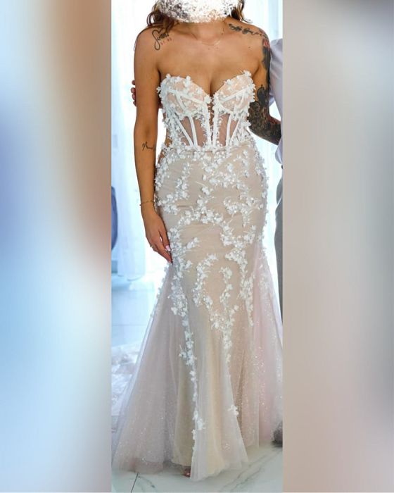 Suknia slubna syrenka (rybka)