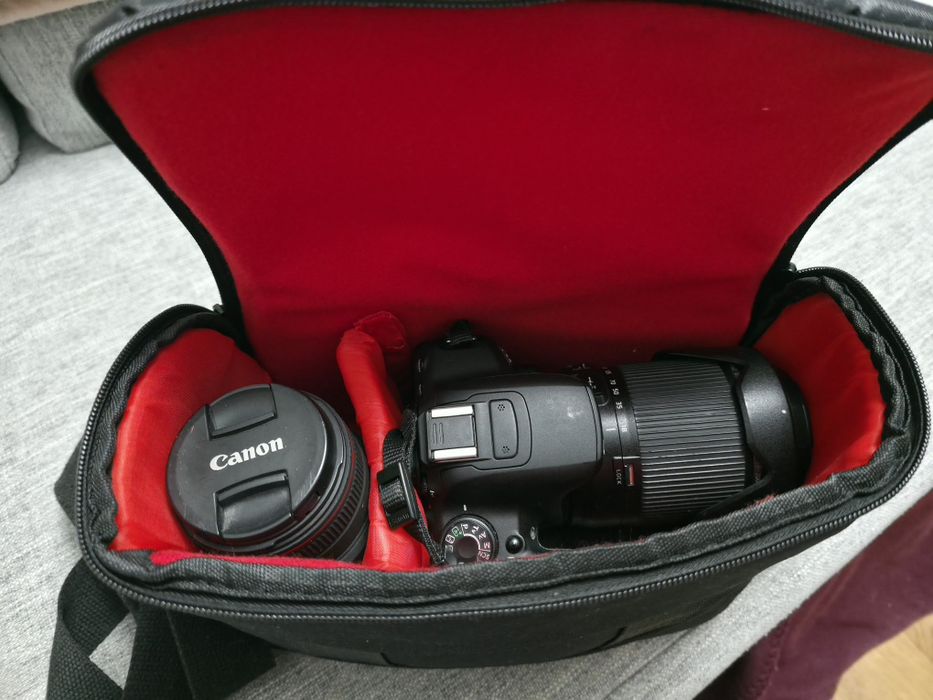 Canon EOS 700D + 2 obiektywy