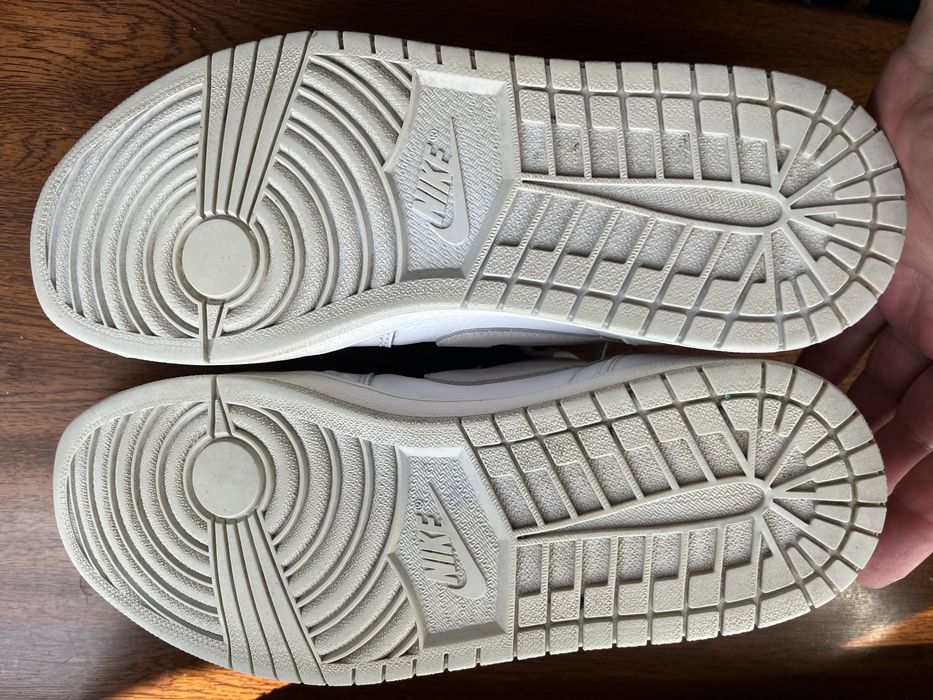 Кросівки 45 розмір Jordan 1 Low og whaite оригінал