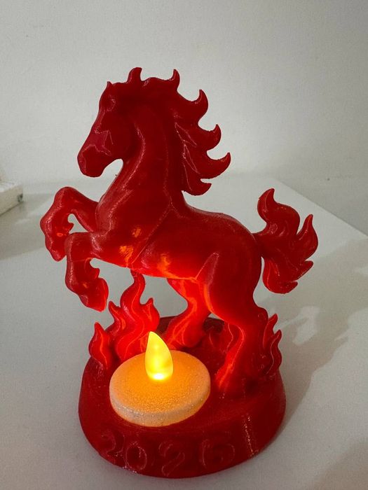 Фігурка «Вогняний Кінь 2026» Огненная лошадь