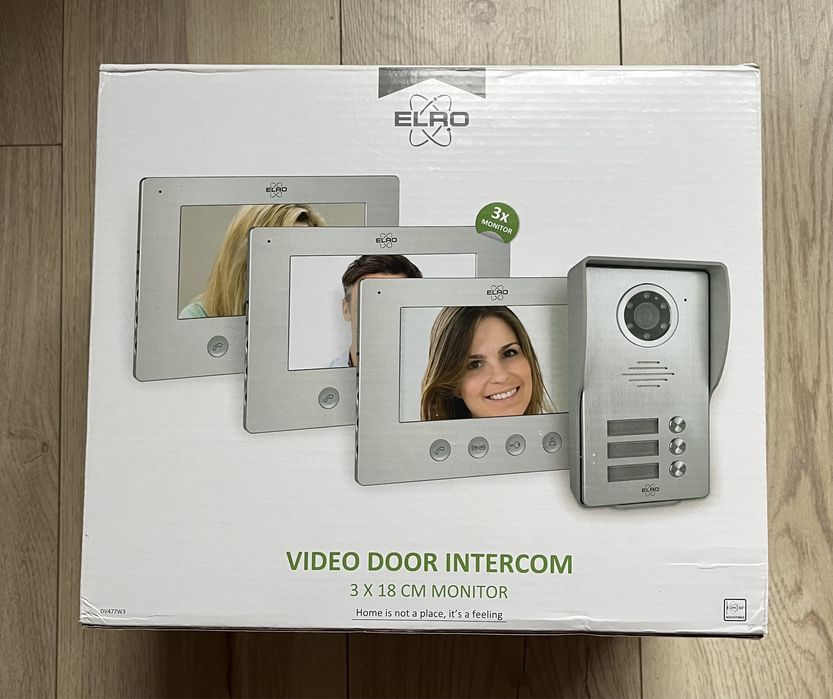 Відеодомофон на 3 квартири Elro Video Door Intercom 3*18