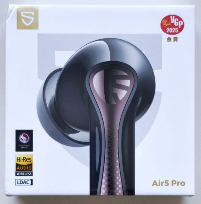 Оригінальні бездротові TWS навушники Soundpeats Air 5 Pro
