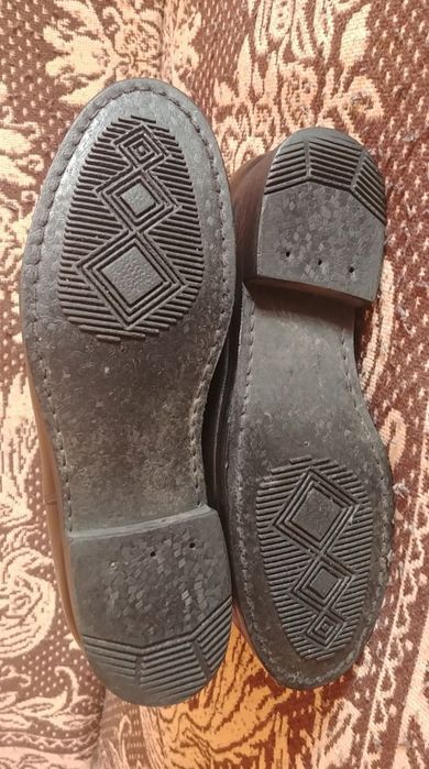 Buty skórzane zimowe