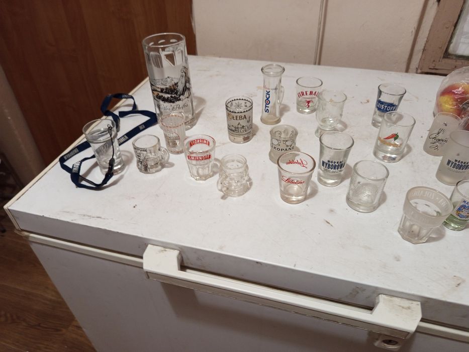 Kieliszki kufel kolekcja