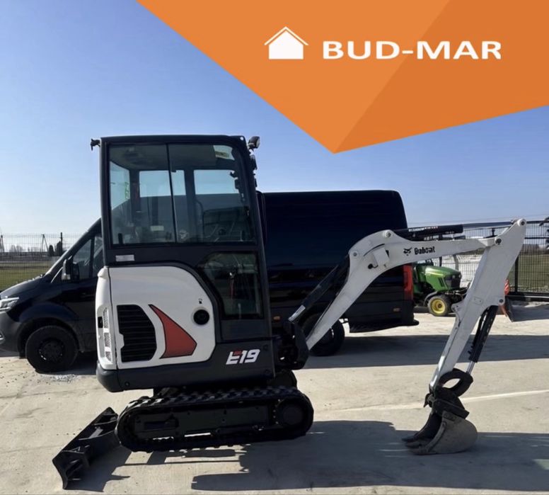 Minikoparka IGŁA2020r bobcat e19 e10 2 tony kubota wacker jcb takeuchi