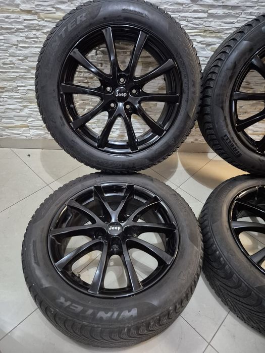 Jeep Compass Renegade Alufelgi 17 Koła Felgi 5x110 Black Piękne