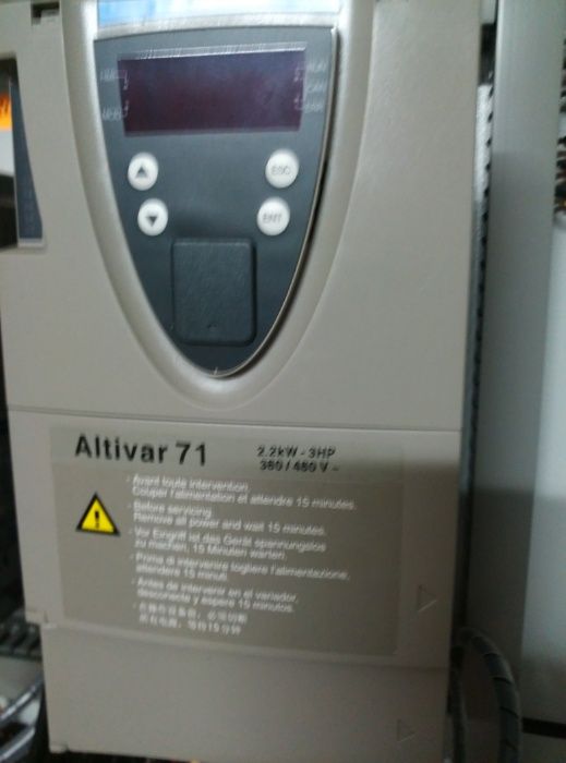 Шкаф управления экструзионной линией на базе ATV31 и ATV71.