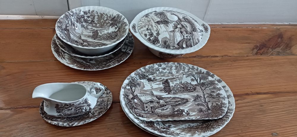 Serviço de jantar Ridgway Staffordshire England