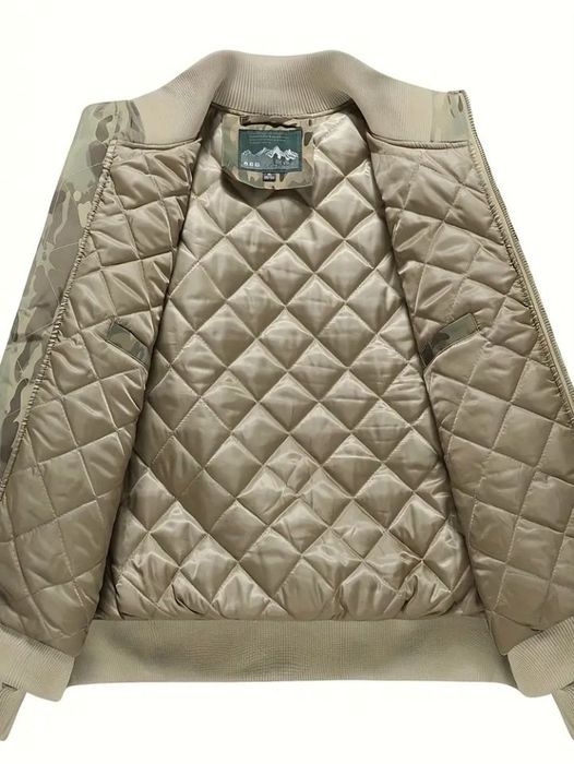 Винтажный бомбер МА-1, XL 50-52, 2XL 54-56, 3Xl 58-60, 4XL 60-62 утеплённый.