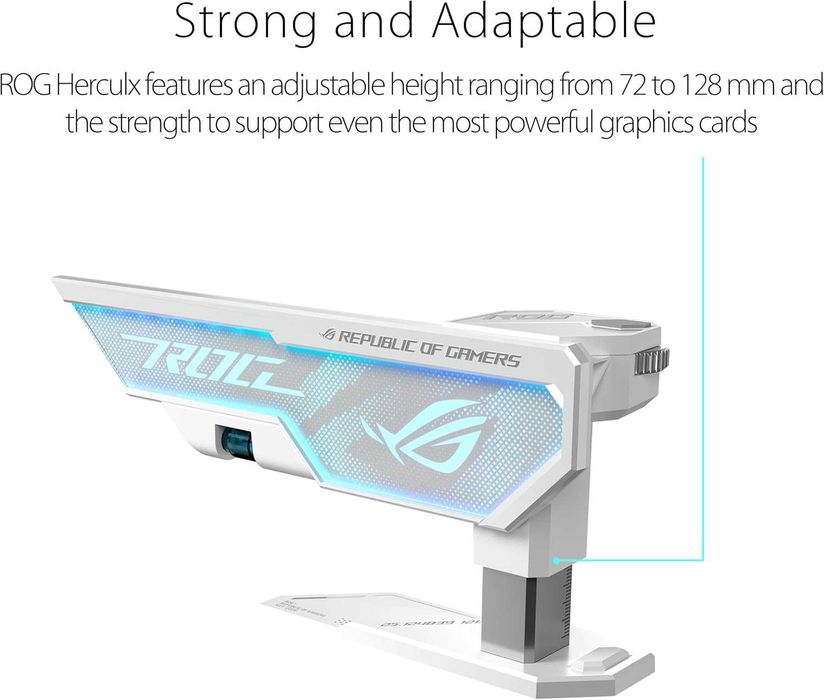 ASUS ROG Herculx Graphics Card Holder White Edition 2шт. NEW!