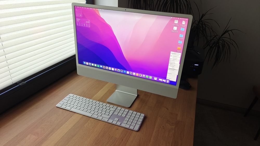 IMAC 24', M3 - 8/10 rdzeni, 24 GB, 2023 F-VAT